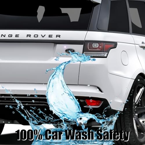 QOMAGO Car Front Hood Emblem and Rear Trunk Emblem Badges OEM Style Replacement Compatible with Range Rover Accessories - Image 5