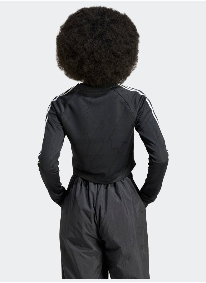 adidas Originals - Long Sleeve Cropped Jersey - Image 1