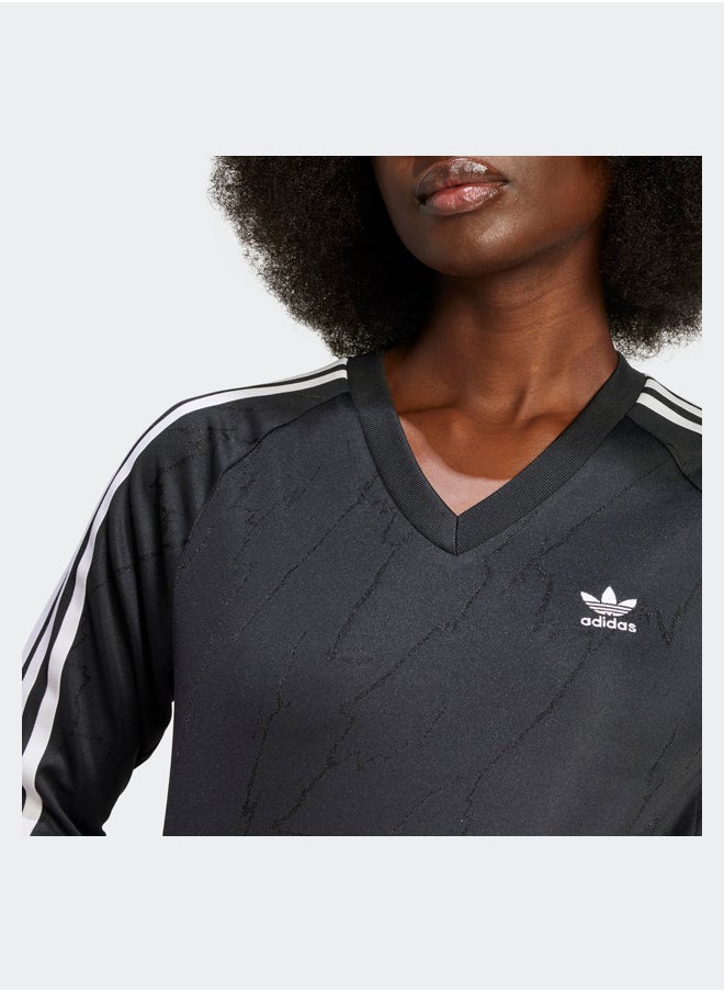 adidas Originals - Long Sleeve Cropped Jersey - Image 1