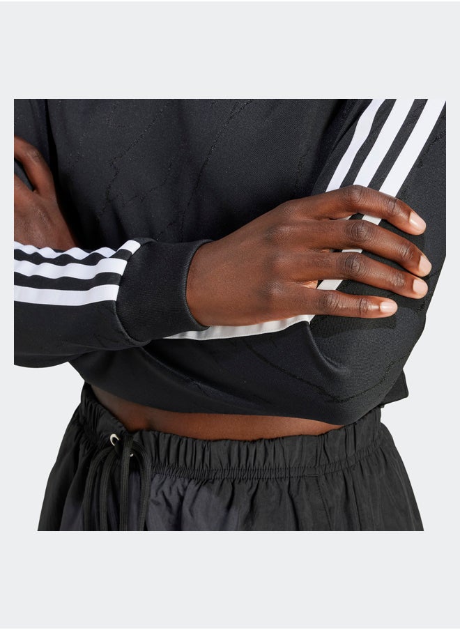 adidas Originals - Long Sleeve Cropped Jersey - Image 1