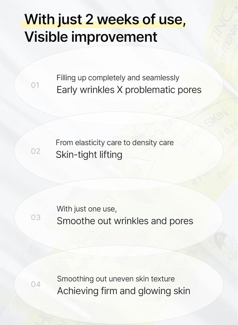 celimax The Vita A Retinol Shot Tightening Serum | with Pure Vitamin A Retinol, Peptide, Pore Minimizer, Wrinkles & Fine Lines, Firmer Skin, Anti-Aging, Skin Smoothing 30ml - Image 2