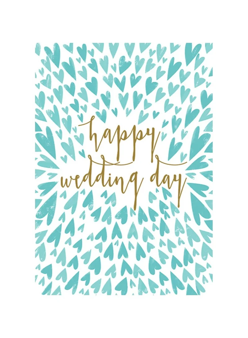ذا ارت فايل Happy Wedding Day Greeting Card