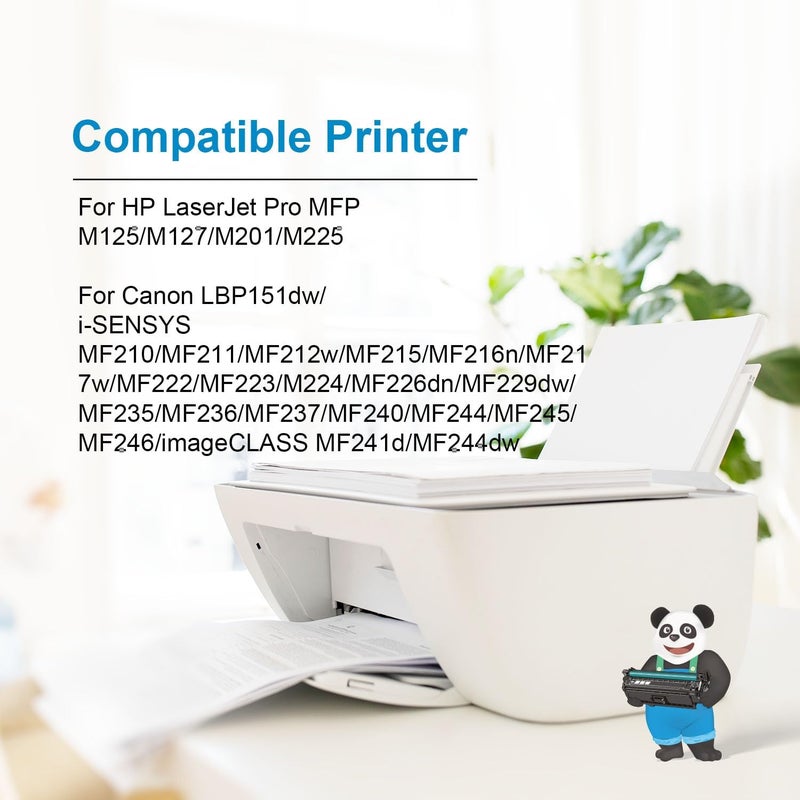 Asta 4PCS 737 CRG-737 Universal 83A CF283A Compatible Toner Cartridge For HP Canon LaserJet MF210 MF211 MF212W MF215 MF216n MF217W MF222 MF223 M224 MF226dn MF229dw MF235 MF236 - Image 3