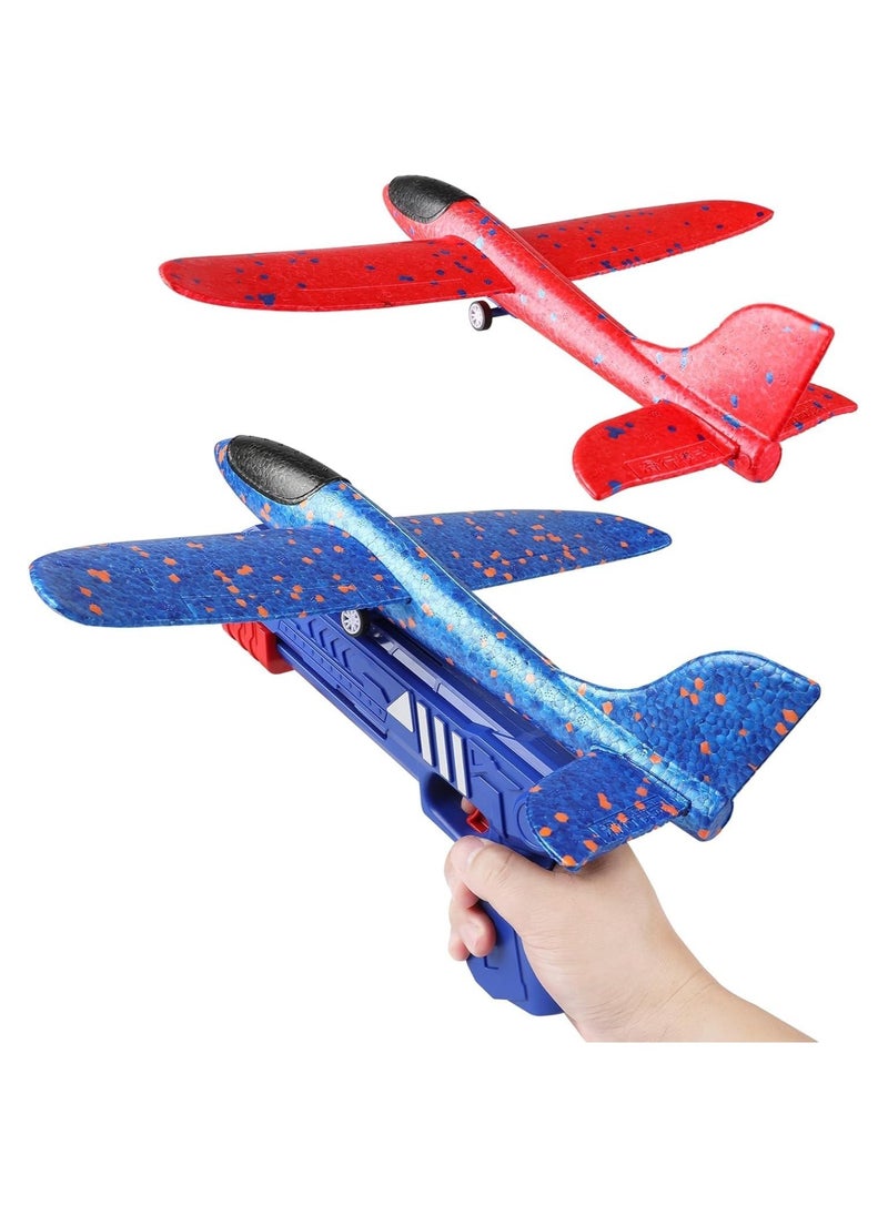 Lukadah Airplane Construction Kits,Airplane Launcher Gun for Kids,Foam Glider Plane with Launcher-One Set Launcher with Glider Catapult Plane-Outdoor Flying Toy for Kids - pzsku/Z6BB954CFE34A8A6987D1Z/45/_/1735114132/90b364aa-59c8-4daa-9bbb-a9326c51d0b1