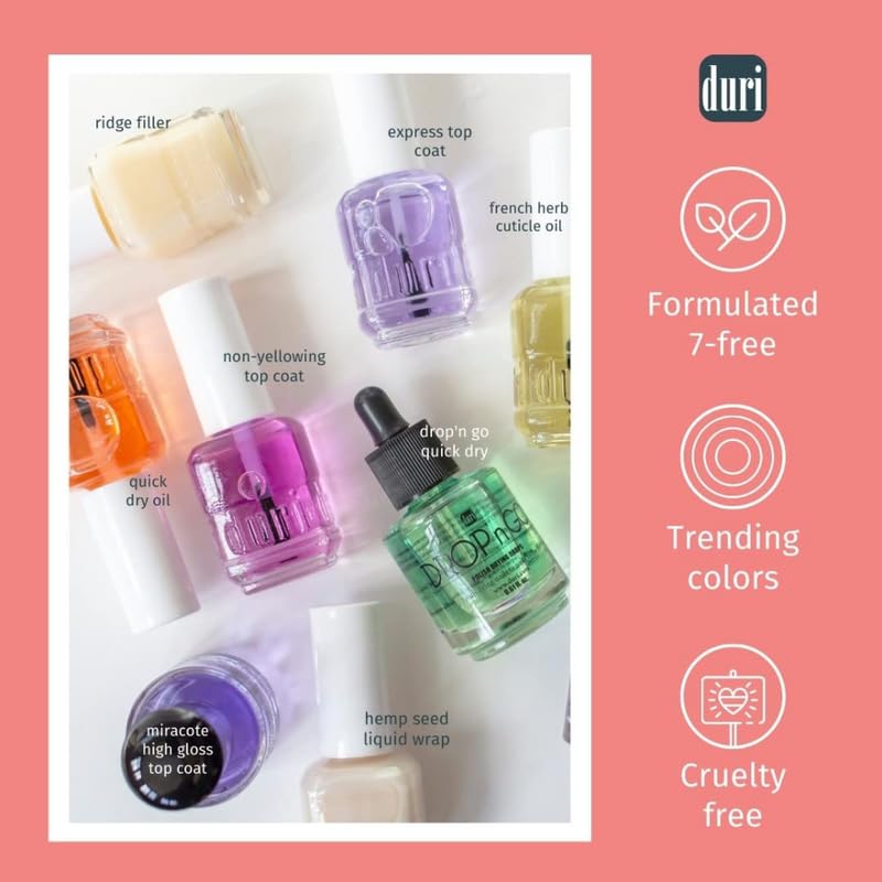 duri Cuticle Remover, Softens and Conditions Unwanted Cuticle for Easy Removal Professional and at Home Use, 0.45 Fl Oz by Duri Cosmetics (Herbatherapy) - Image 3