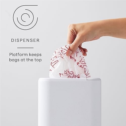 YouCopia StoraBag Space-Saving Plastic Bag Dispenser, Organizer for Kitchen Cabinet or Pantry Storage, One-Size, Speckled White - Image 2
