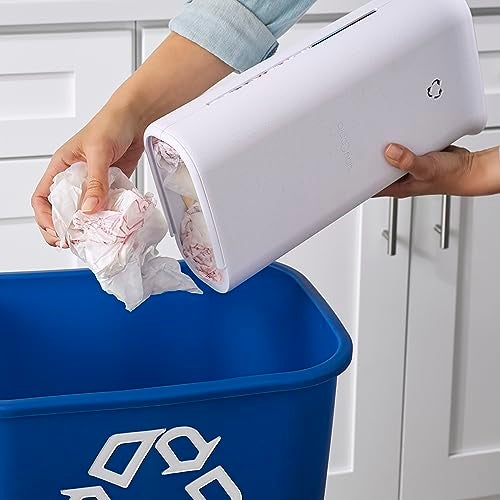 YouCopia StoraBag Space-Saving Plastic Bag Dispenser, Organizer for Kitchen Cabinet or Pantry Storage, One-Size, Speckled White - Image 5