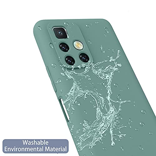 Winble Soft Silicone Camera Protection Protective Back Cover for Mi Redmi 10 Prime (Green) - Image 4