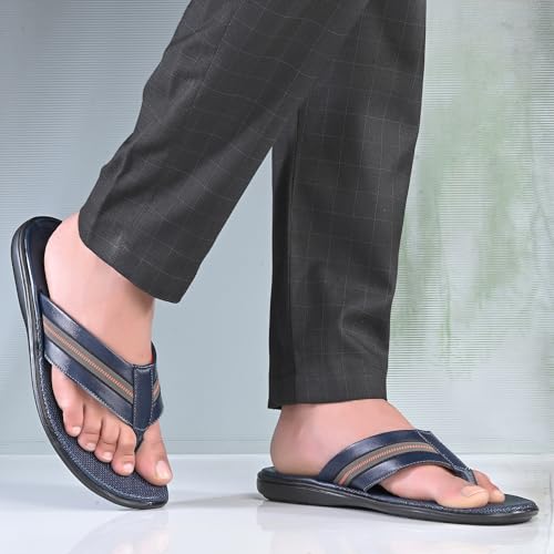 Centrino Slipper for Men | Cushioned Insole for Comfort | Stylish & Durable Chappal for Boys & Men| Perfect for Beach - Image 2