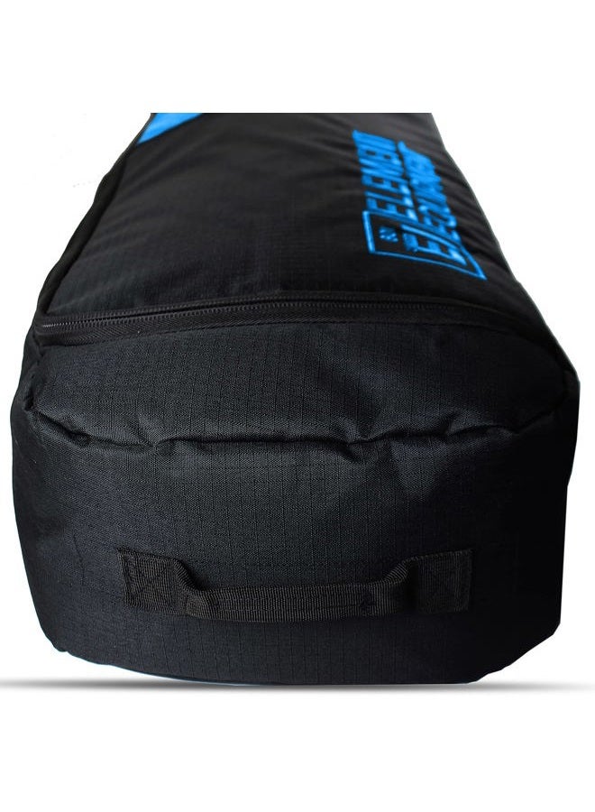 Element Equipment Deluxe Padded Snowboard Bag - Premium High End Travel Bag Blue Ripstop 157 - Image 4