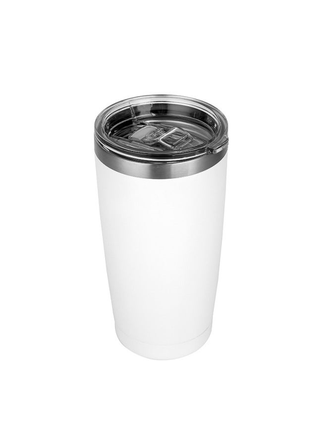 20oz Stainless Steel Car Cup Insulated Coffee Cup Vacuum Beer Cup Outdoor Car Portable Insulated Cup