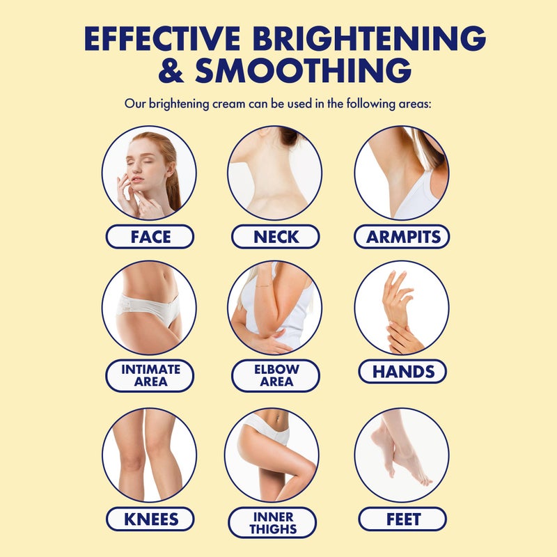 Dermisa Brightening Cream with 4 Natural Botanical Extracts | Helps to Brighten and Hydrate Skin | Contains Kojic Acid, Licorice Extract, Arbutin and Indian Gooseberry (Amla) | 1.5 oz | Pack of 1 - Image 5