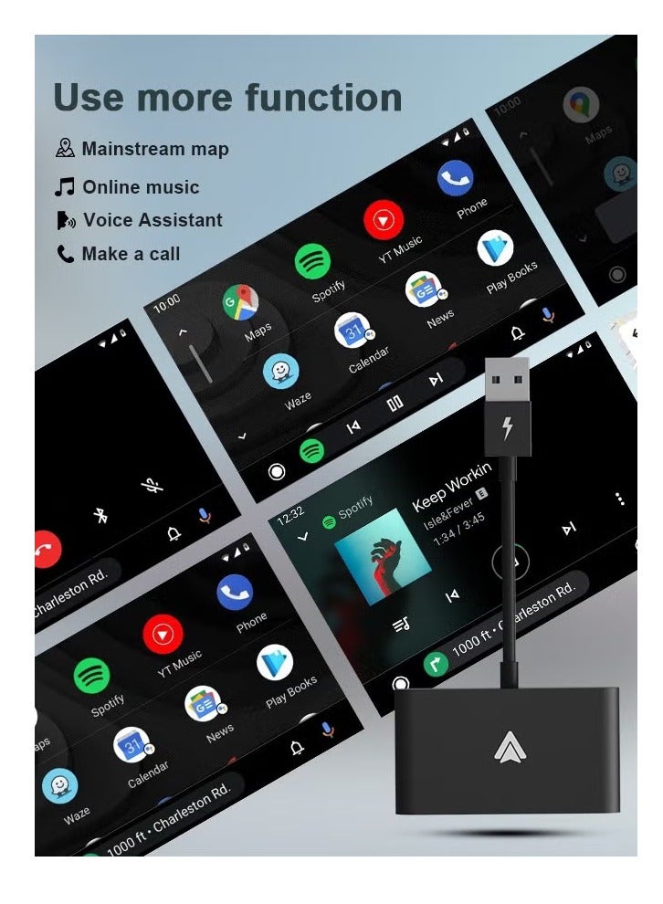 Android Auto Wireless Adapter/Dongle Android Wired to Wireless Adapter Converter for OEM Factory Wireless Car Adapter - Image 4