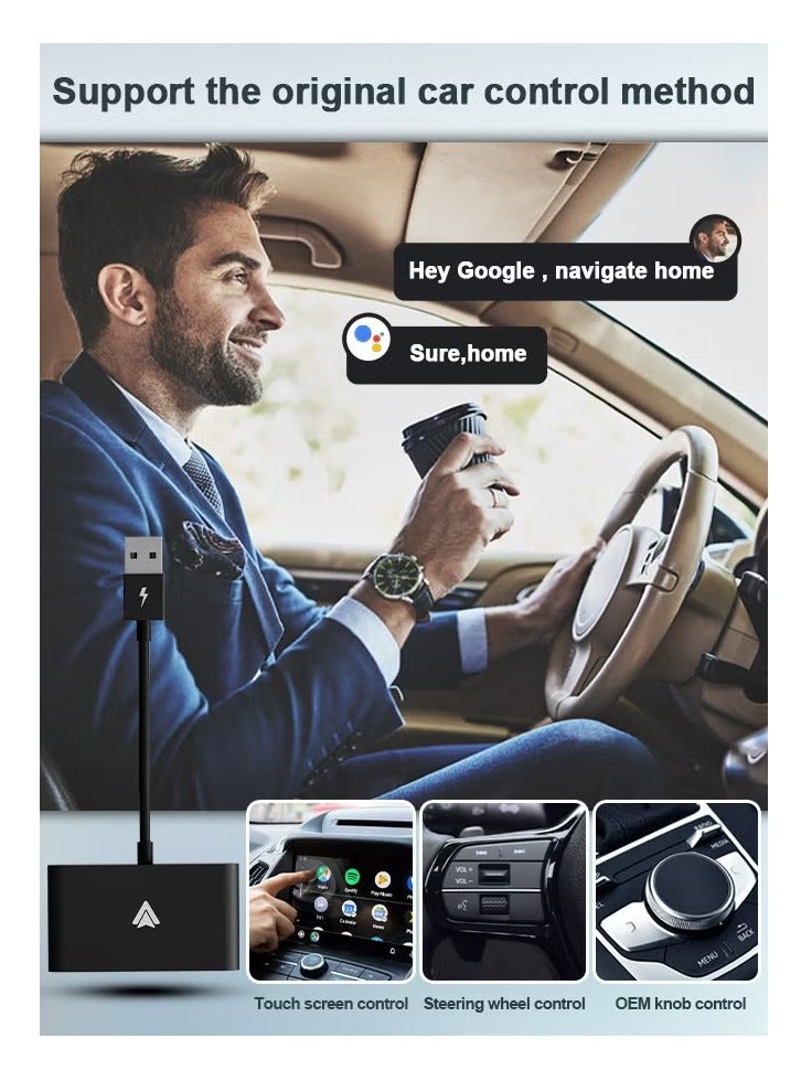 Android Auto Wireless Adapter/Dongle Android Wired to Wireless Adapter Converter for OEM Factory Wireless Car Adapter - Image 5