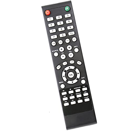 WINFLIKE Replace Universal Remote Control fit for Element TV LDFW406 ELCFT262 ELDFW322 ELCFW326 ELCFW329 ELDFT404 ELCFW328 ELDFW464 ELDFT465J ELDFQ501J ELEFQ501J ELGFW601 ELDFW501 ELEFW193 ELEFJ191 ELEFT195 - Image 2
