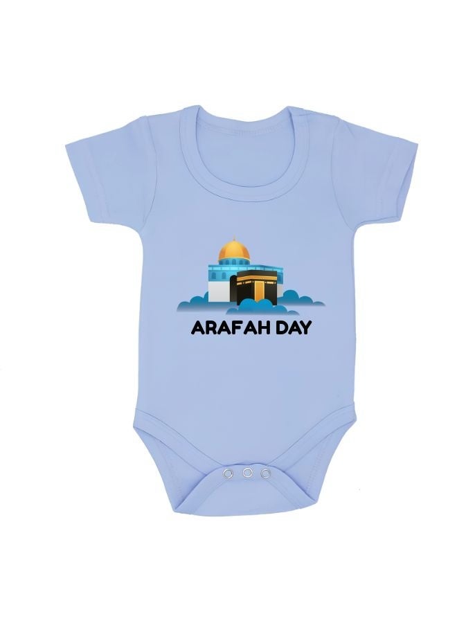 PRINTSHOP4ME Arafah Day Baby Romper|Short Sleeve Cotton Romper|Eid & Hajj Baby Outfit  - Image 1