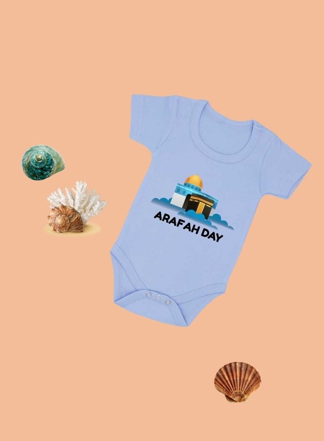 PRINTSHOP4ME Arafah Day Baby Romper|Short Sleeve Cotton Romper|Eid & Hajj Baby Outfit  - Image 2