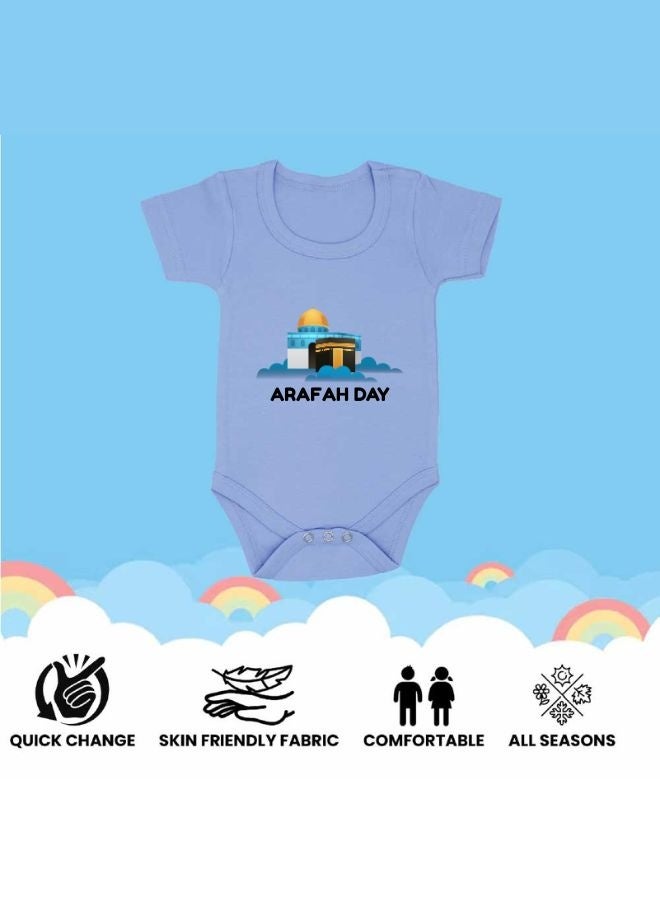 PRINTSHOP4ME Arafah Day Baby Romper|Short Sleeve Cotton Romper|Eid & Hajj Baby Outfit  - Image 3