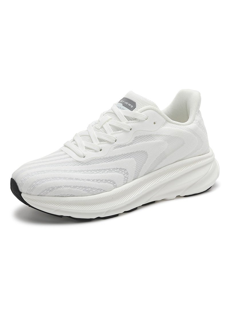 سكاي فيو أحذية مشي واسعة للرجال من Sky View، أحذية رياضية شبكية قابلة للتنفس، أحذية رياضية واسعة عند الأصابع، أحذية ركض مريحة للرجال - Image 2