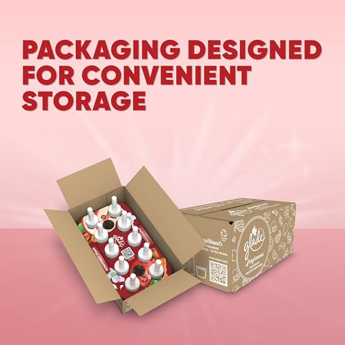 Glade PlugIns Refills Air Freshener, Scented and Essential Oils for Home and Bathroom, Apple Cinnamon, 6.7 Fl Oz, 10 Count (Packaging May Vary) - Image 2