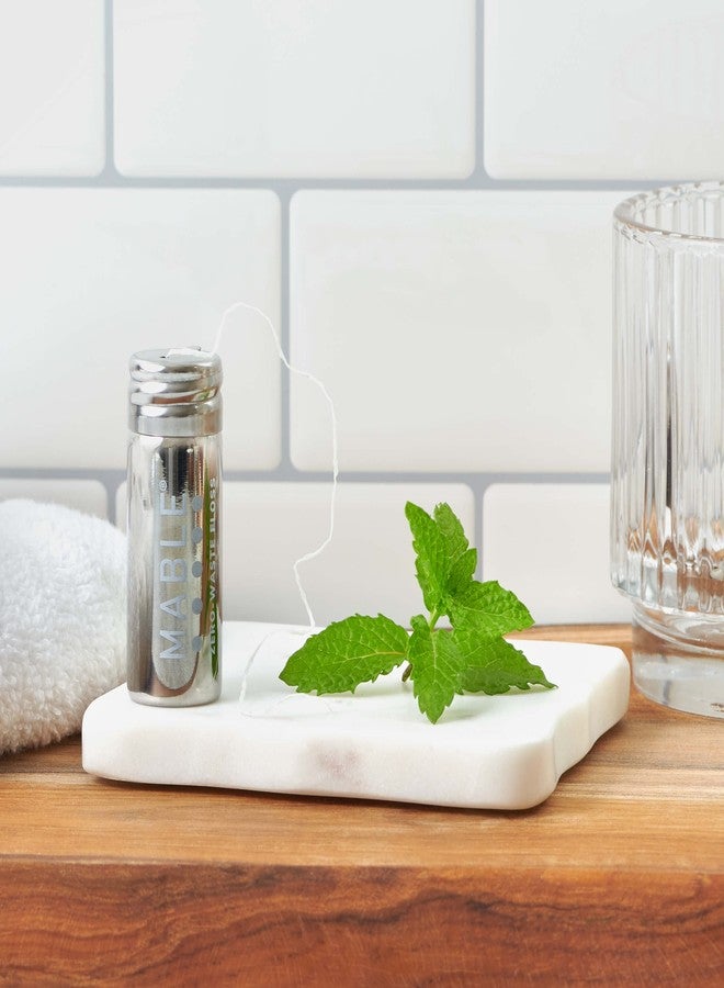 MABLE Refillable Dental Floss | Silk Dental Floss | Reusable & Refillable Stainless Steel Container | Comes with 33 Yards of Natural Silk Floss - Image 4