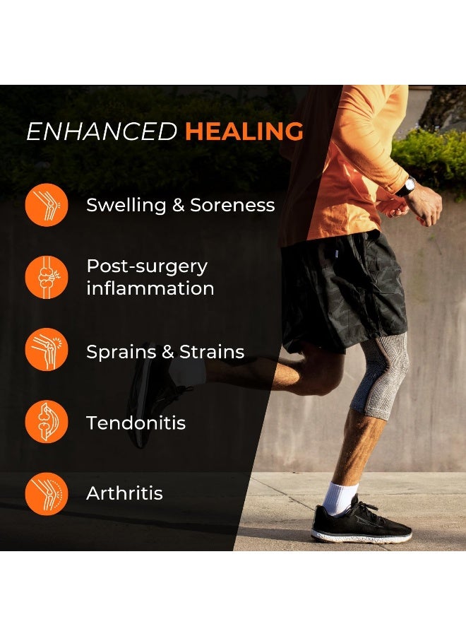 INCREDIWEAR INCREDIWEAR Knee Sleeve - Knee Brace For Joint Pain Relief & Swelling, X-Large  - Image 5