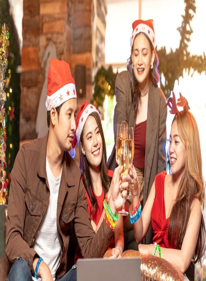 Moon Boat 144pcs Christmas Party Favors for Kids - Xmas Silicone Bracelets Bulk, Toys, Prizes for Holiday Gifts, Stocking Stuffers, Classroom, Students, Teachers, Adults - Image 2