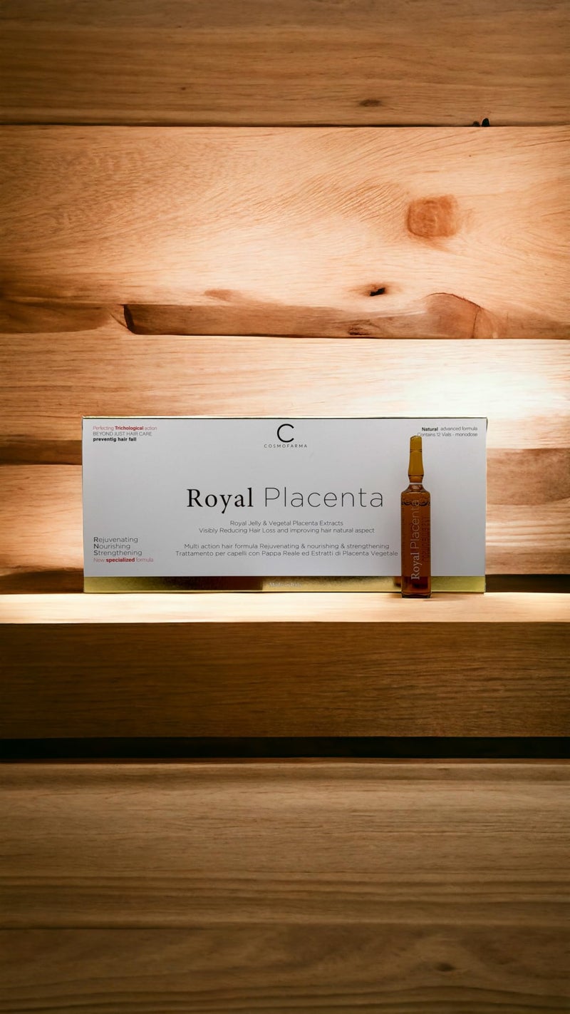 Cosmofarma Royal Placenta Hair Lotion, 10 ML, 12-Count - Image 2