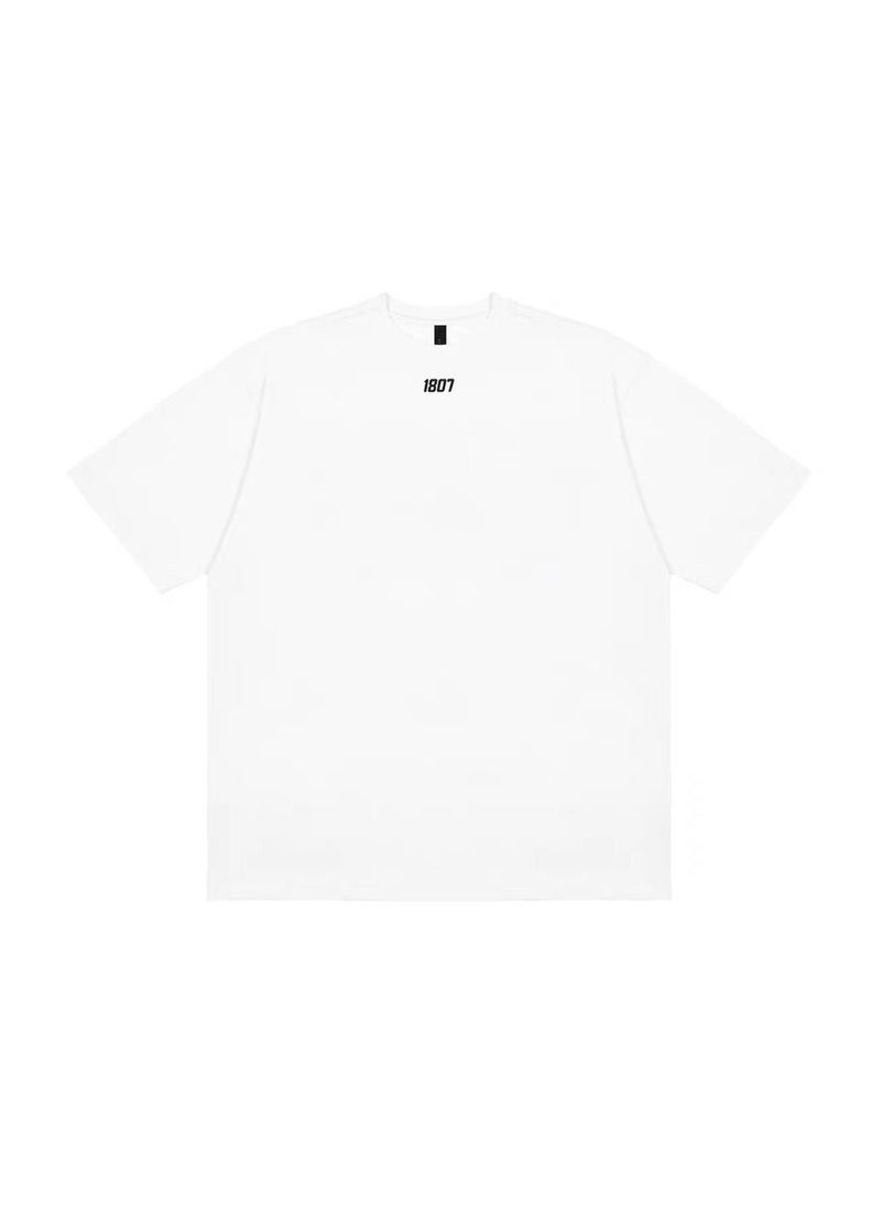 Thirty-One - 1807 oversized T-shirt simply style White Color - Image 1