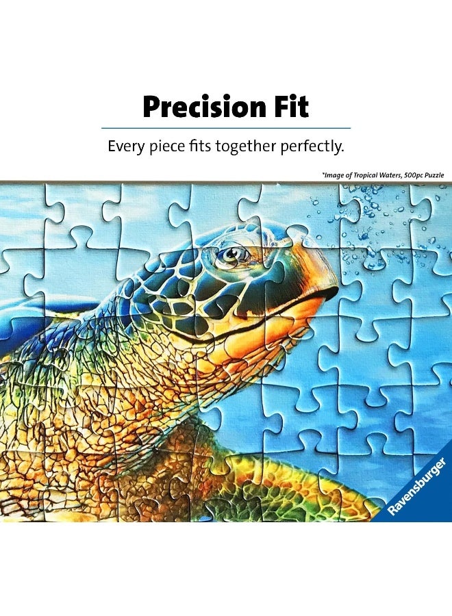 Ravensburger Friaul‑Julisch Venetien 1000‑Piece Jigsaw Puzzle – 70×50 cm Premium Soft‑Click Fit & Anti‑Glare Linen‑Textured Paper for Ages 14+ – Mountain Lake Landscape in Italy | 16781‑4 - Image 3