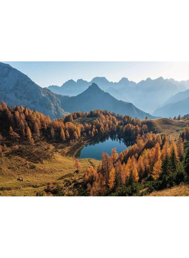 Ravensburger Friaul‑Julisch Venetien 1000‑Piece Jigsaw Puzzle – 70×50 cm Premium Soft‑Click Fit & Anti‑Glare Linen‑Textured Paper for Ages 14+ – Mountain Lake Landscape in Italy | 16781‑4 - Image 2