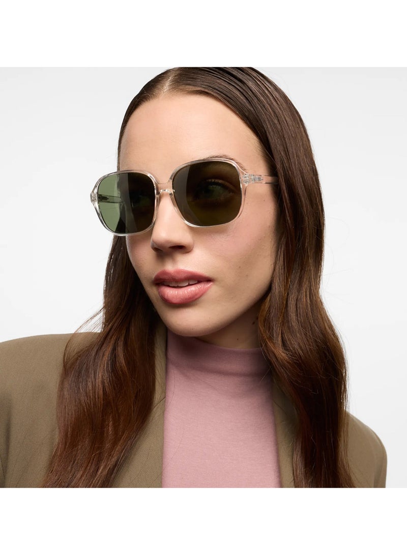BARNER Pascal Glossy Crystal Sun - Unisex  Square Sunglasses - Image 2