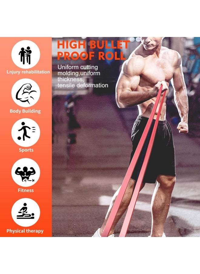 SKY-TOUCH Pull up Assist Bands,Exercise Resistance Bands Stretch Bands, Mobility Bands, Powerlifting Bands For Resistance Training, Physical Therapy And Home Workout  - Image 2
