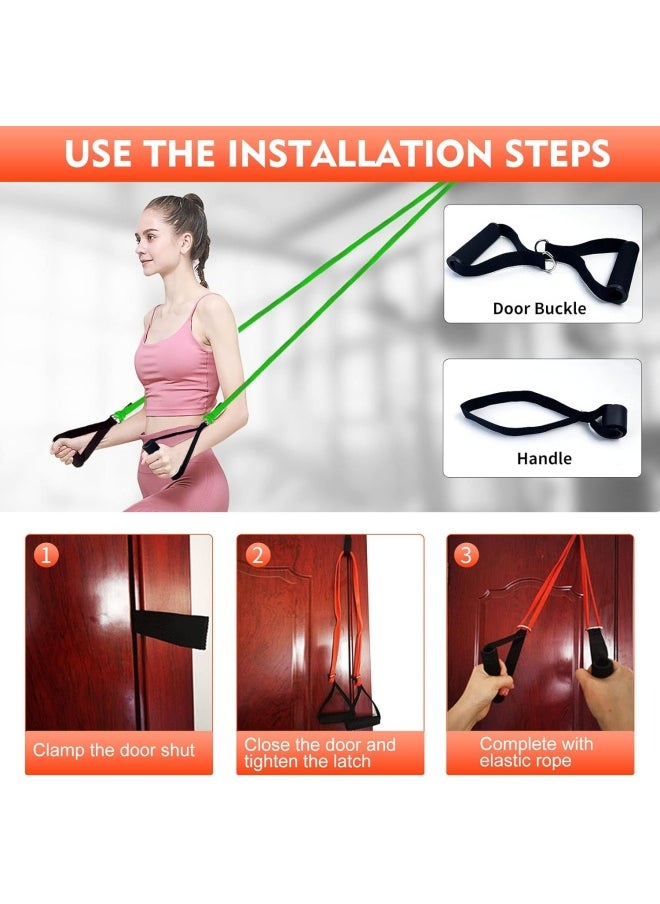 SKY-TOUCH Pull up Assist Bands,Exercise Resistance Bands Stretch Bands, Mobility Bands, Powerlifting Bands For Resistance Training, Physical Therapy And Home Workout  - Image 5