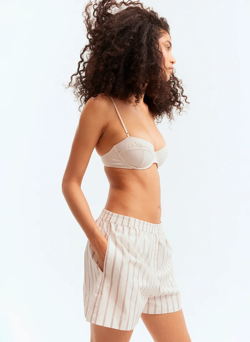H&M Cotton Boxer-Style Shorts