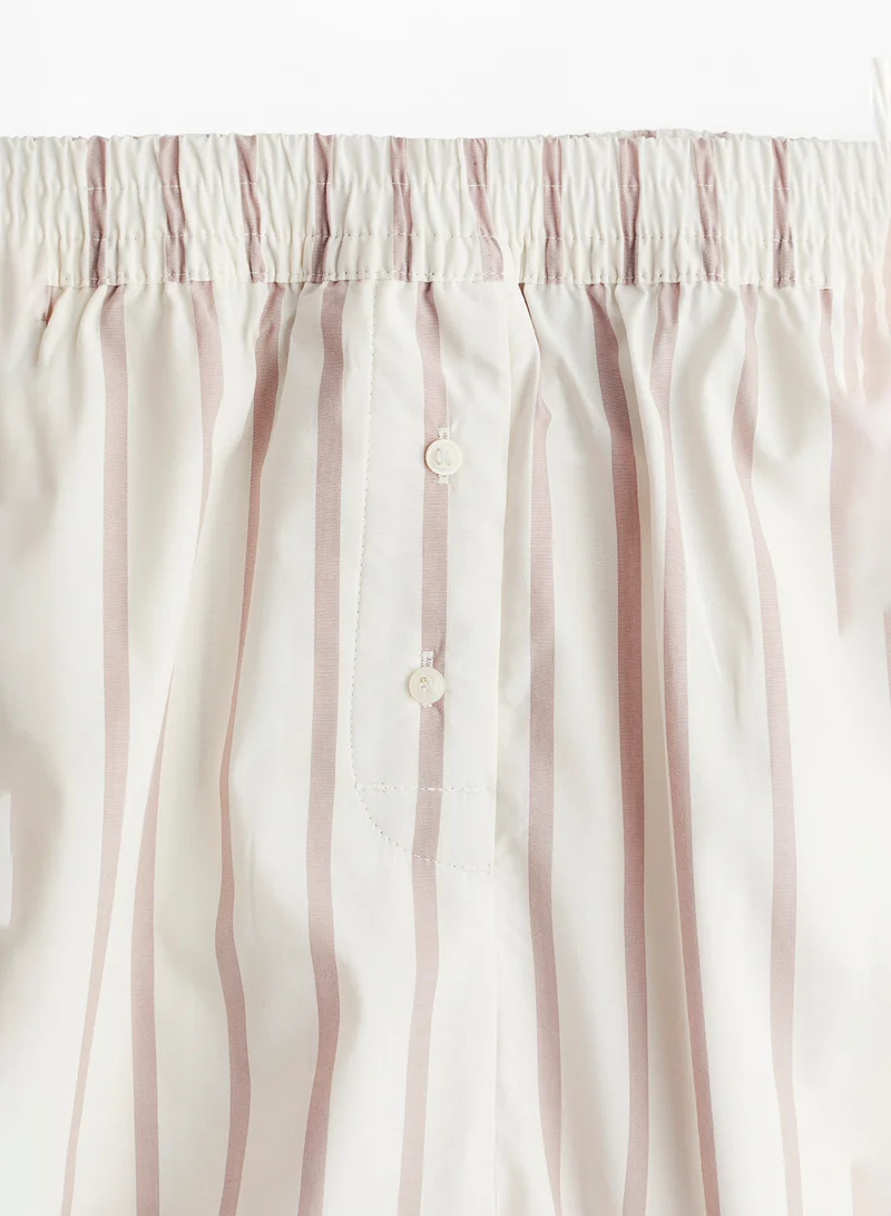 H&M Cotton Boxer-Style Shorts