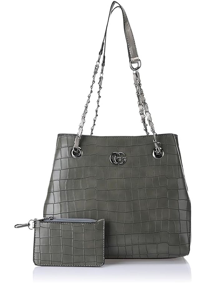 GRINTA Grinta Women Handbag - Dk.Grey  - Image 1