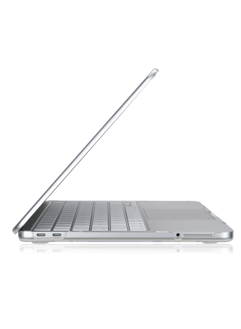 حافظة لـ MacBook Neo 13 بوصة بشريحة A18 Pro موديل A3404 إصدار 2026، غطاء صلب كريستالي لامع - Image 4