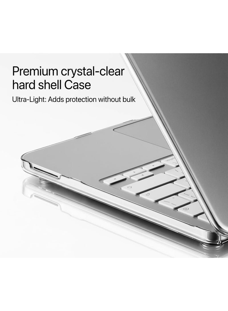 حافظة لـ MacBook Neo 13 بوصة بشريحة A18 Pro موديل A3404 إصدار 2026، غطاء صلب كريستالي لامع - Image 5