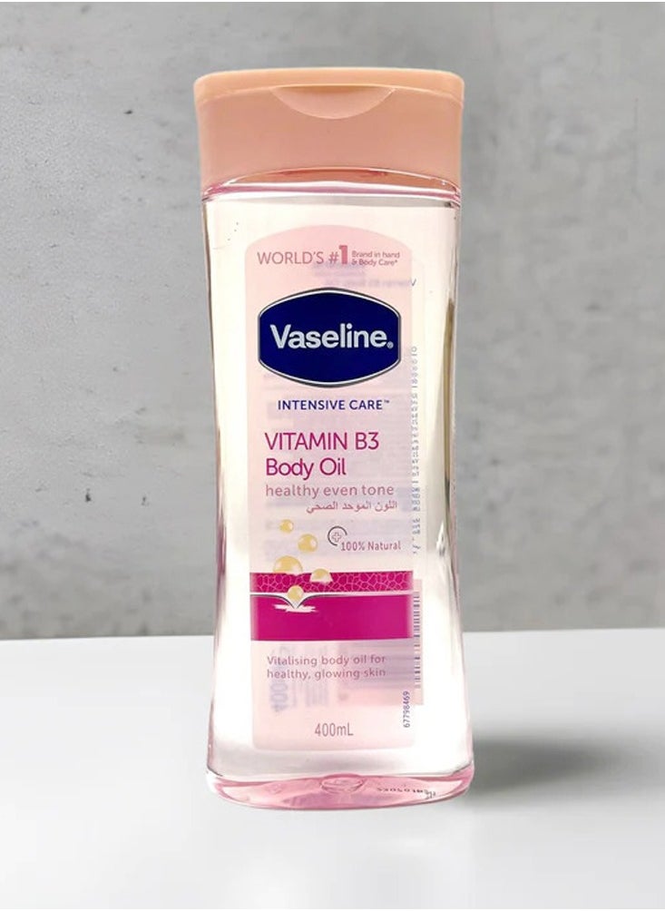Vaseline - Vaseline Vitamin B3 Body Oil 400ml - Image 1