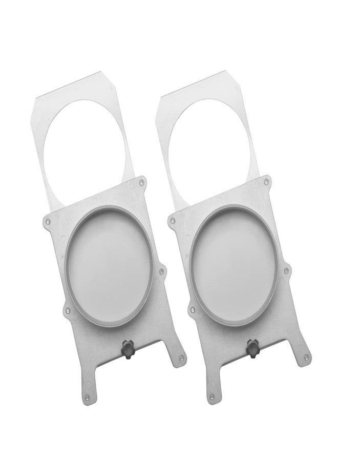 باورتيك بوابة انفجار ألومنيوم POWERTEC 70166-P2 مقاس 5 بوصات، عبوة من قطعتين - Image 1