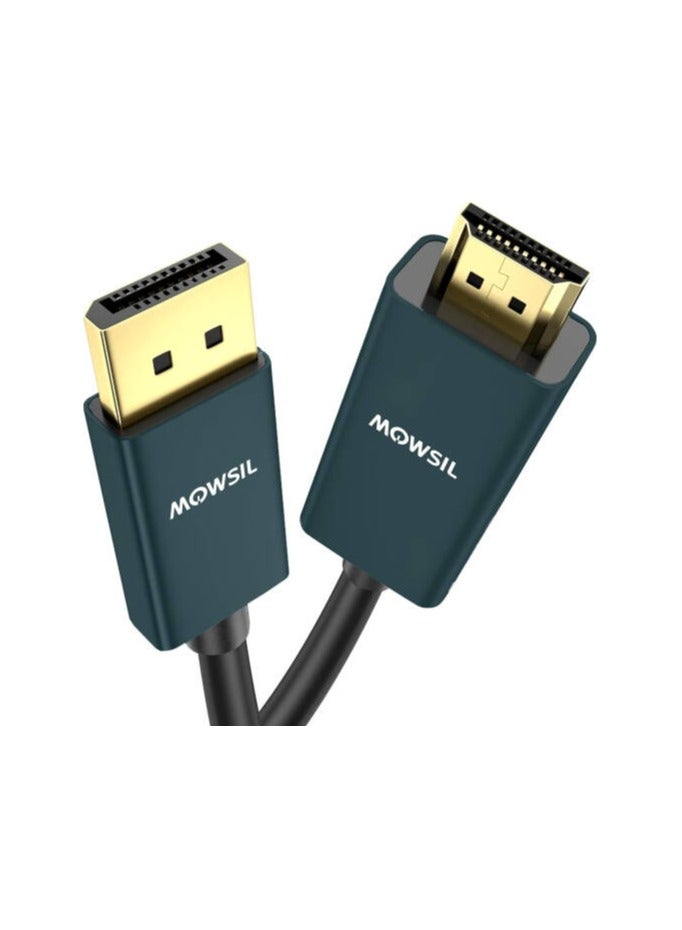 MOWSIL MOWSIL DP TO HDMI CABLE MODH03 3M LENGTH - Image 1