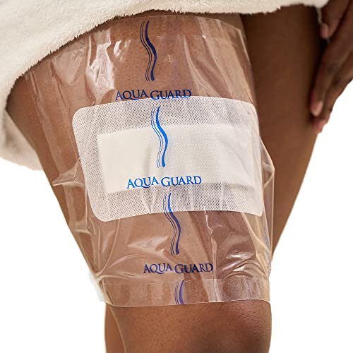 TIDI AquaGuard Sheet – 10” x 12” – Shower Protection Sheet – Self-Adhesive Moisture Barrier – Made Without Latex – Wound Cover For Showering – 7 Sheets Per Package – Home Medical Supplies (50011-PKG) - Image 1