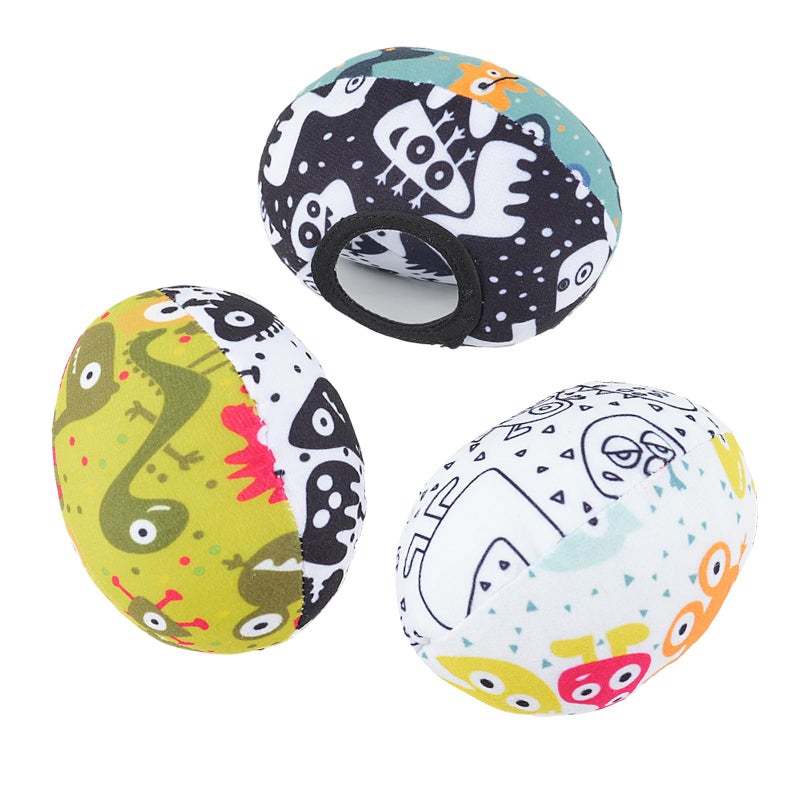 Tayerop The Replacement Balls for Mamaroo Swing Offer More Interaction and Reversible Ball Options to Complement The MultiColoured with MamaRoo Cradle in a Set of 3 Balls - Image 2