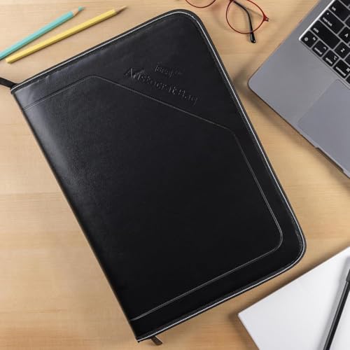 SPS PU Leather 36-Pocket A4 File Organizer – Professional Document Holder for Certificates, Legal Documents, Home, Office, School Use (Black) - Image 4
