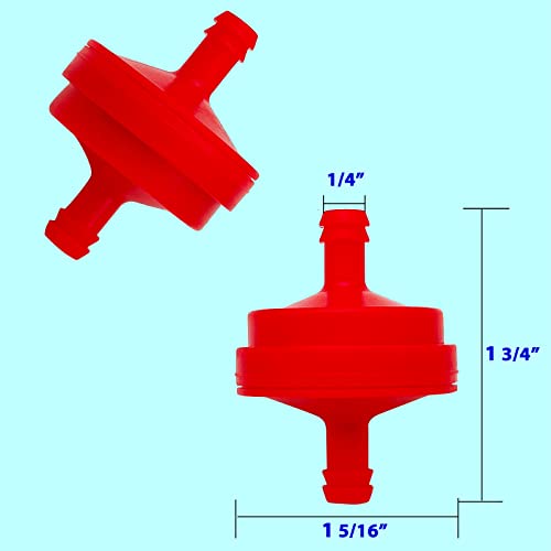 LETAYAR Replacement Fuel Filter for BS 298090S 150 Micron Fuel Filter for Engines without Fuel Pump 2 Pack - Image 3