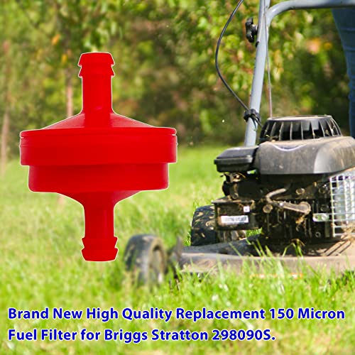 LETAYAR Replacement Fuel Filter for BS 298090S 150 Micron Fuel Filter for Engines without Fuel Pump 2 Pack - Image 2