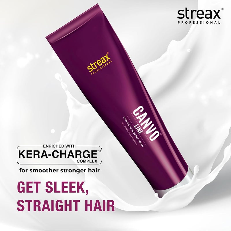 Streax Professional كريم فرد الشعر ستريكس برو مائل 500 مل - Image 4