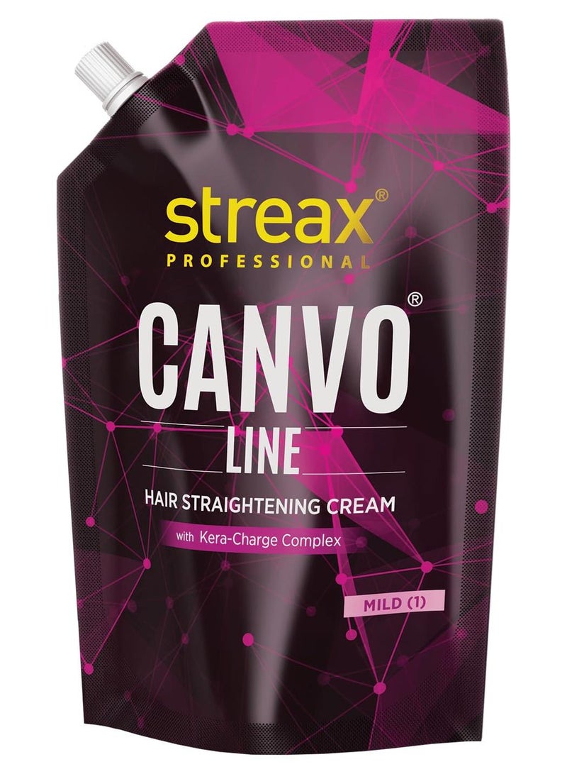 Streax Professional كريم فرد الشعر ستريكس برو مائل 500 مل - Image 1