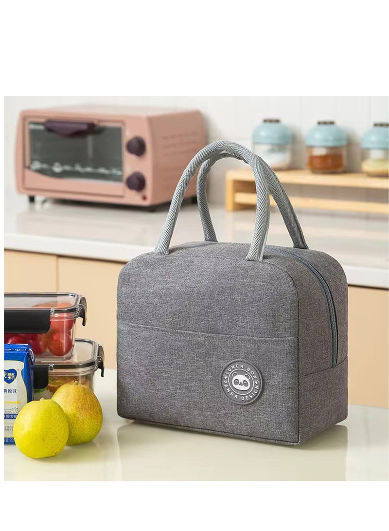 Portable Waterproof Insulated Lunch Bento Bag with Waterproof Aluminum Foil Thermal Insulation. Ideal for School, Office, Takeaway, and Picnic.Keeps your Meal Fresh  - Image 1